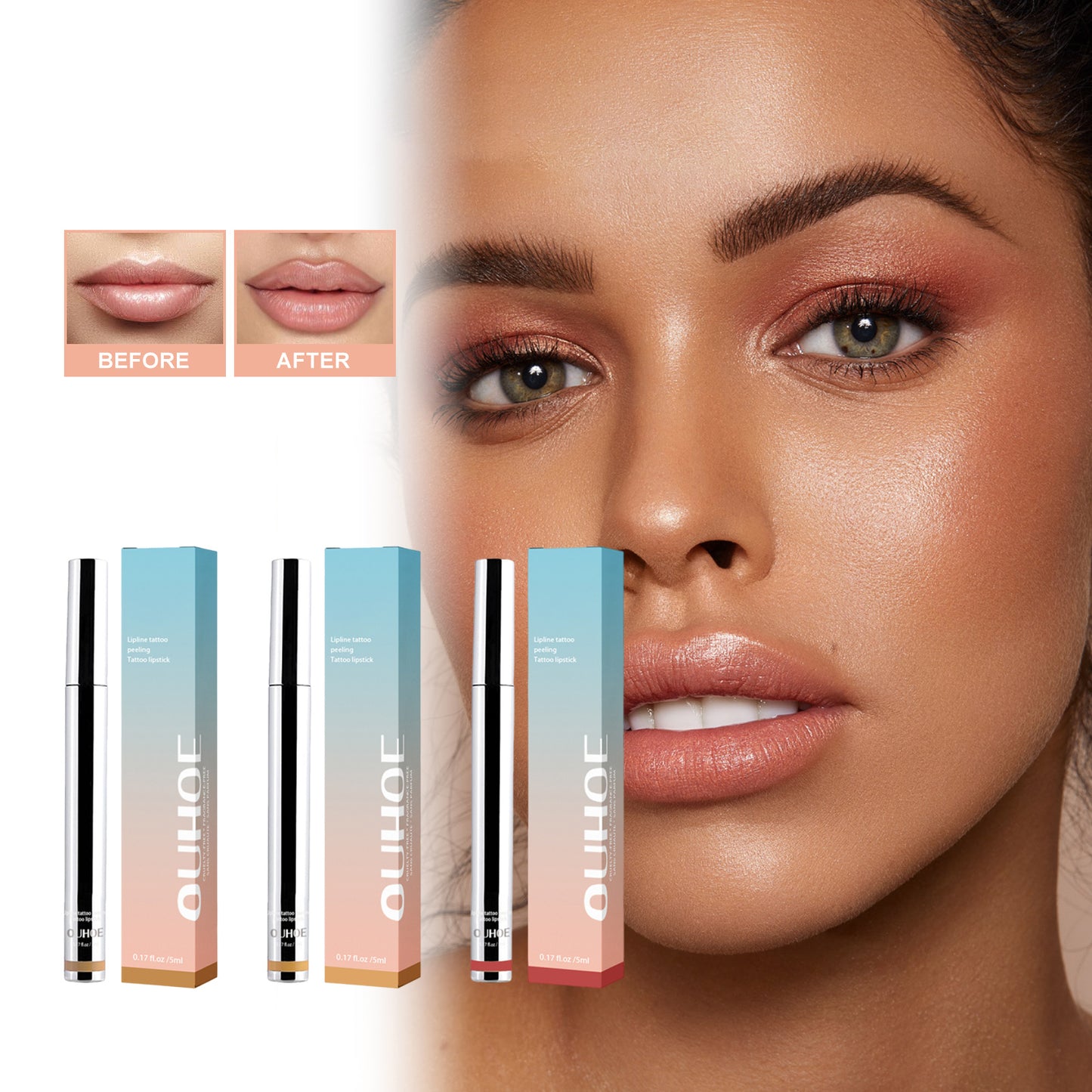 Long-Lasting Lip Line Color
