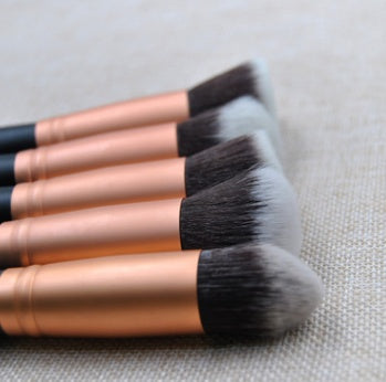 Elegant Rose Gold Brush Set