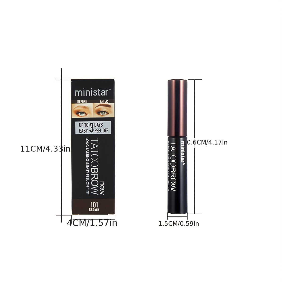 Sweatproof Peel Eyebrow Cream