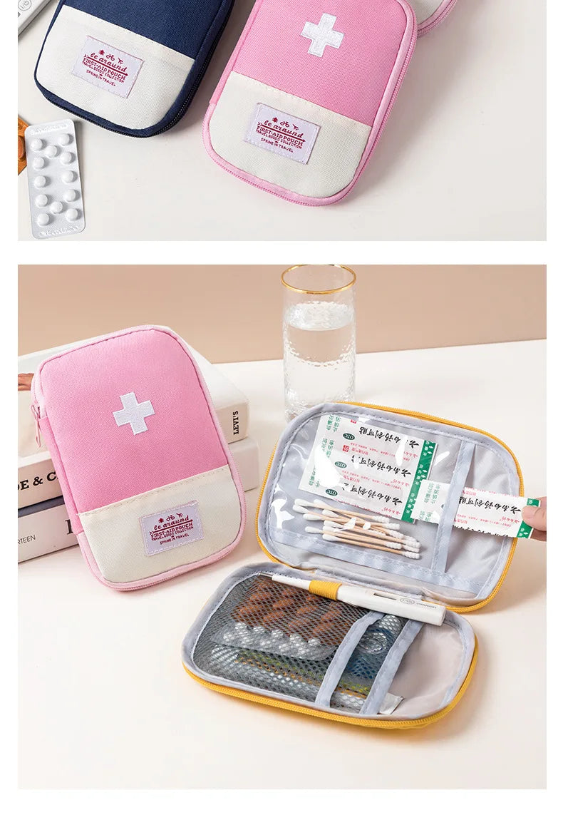 Business Trip Portable Medical Bag, Outdoor Emergency Kit, Portable Small Medicine Bag, Home Storage Bag