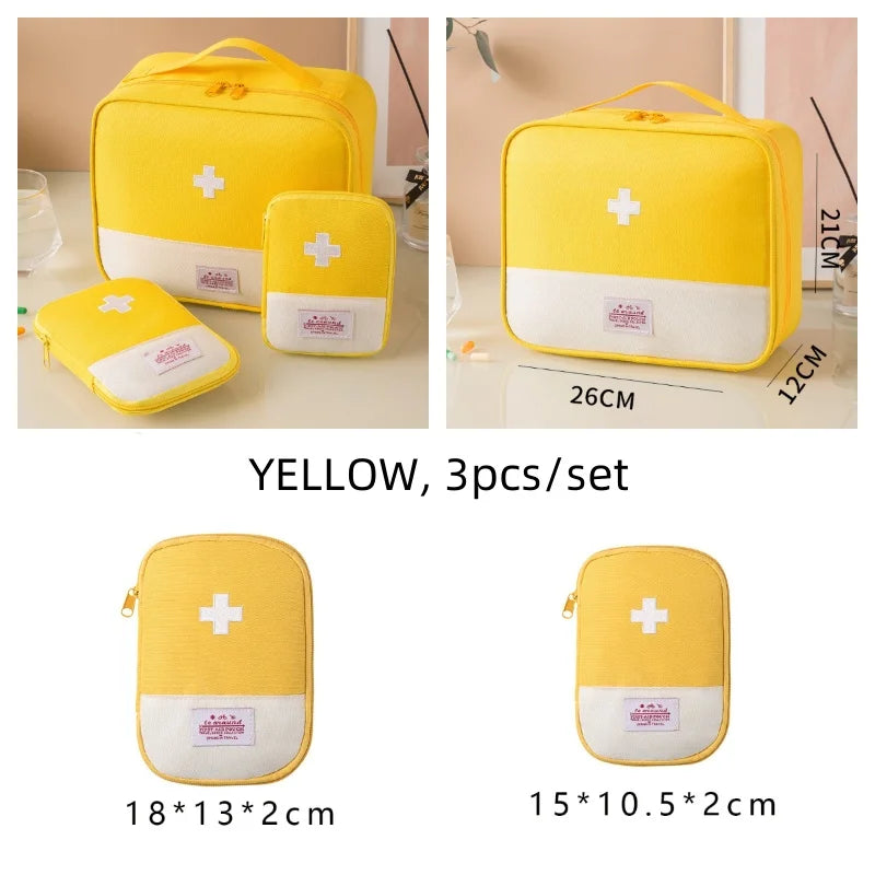 Business Trip Portable Medical Bag, Outdoor Emergency Kit, Portable Small Medicine Bag, Home Storage Bag