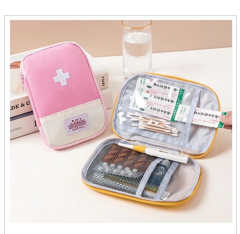 Business Trip Portable Medical Bag, Outdoor Emergency Kit, Portable Small Medicine Bag, Home Storage Bag