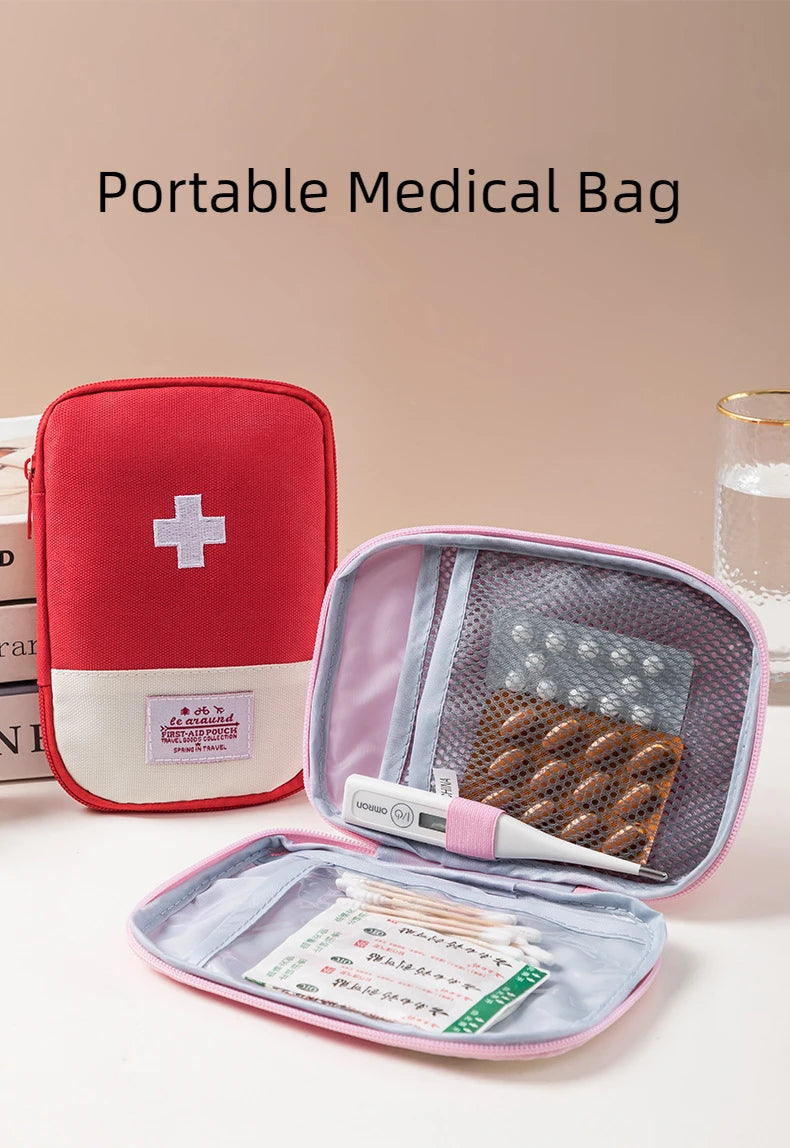Business Trip Portable Medical Bag, Outdoor Emergency Kit, Portable Small Medicine Bag, Home Storage Bag