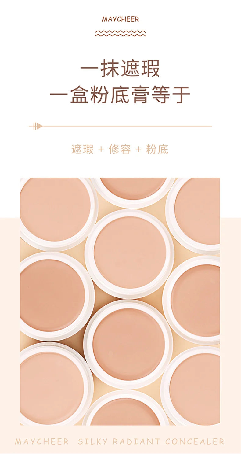 MAYCHEER Moisturizing concealer Isolating foundation make-up Cream Moisturizing&Repairing High gloss Cream