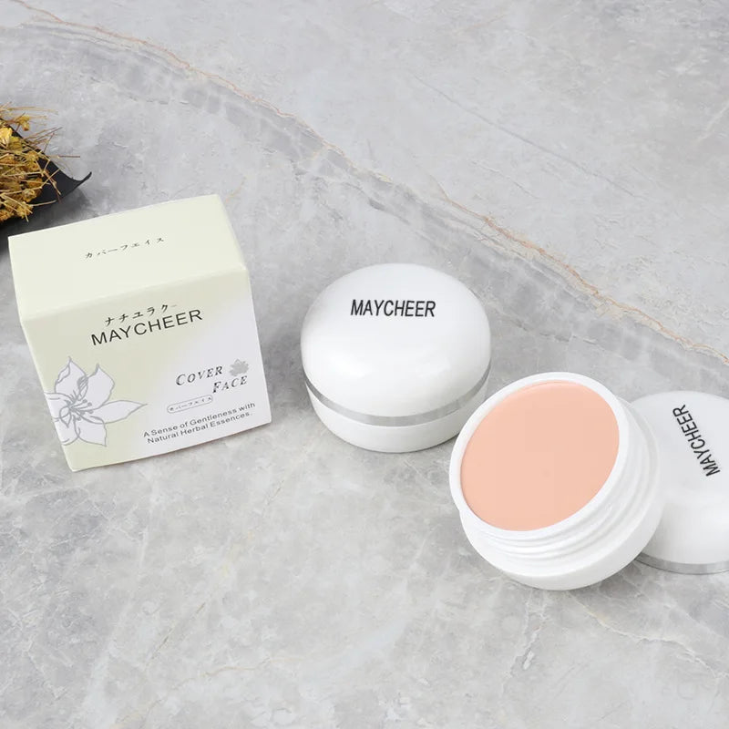 MAYCHEER Moisturizing concealer Isolating foundation make-up Cream Moisturizing&Repairing High gloss Cream