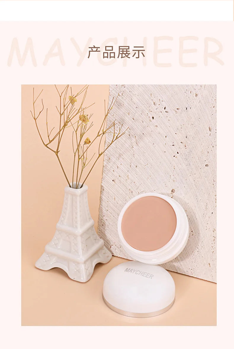 MAYCHEER Moisturizing concealer Isolating foundation make-up Cream Moisturizing&Repairing High gloss Cream