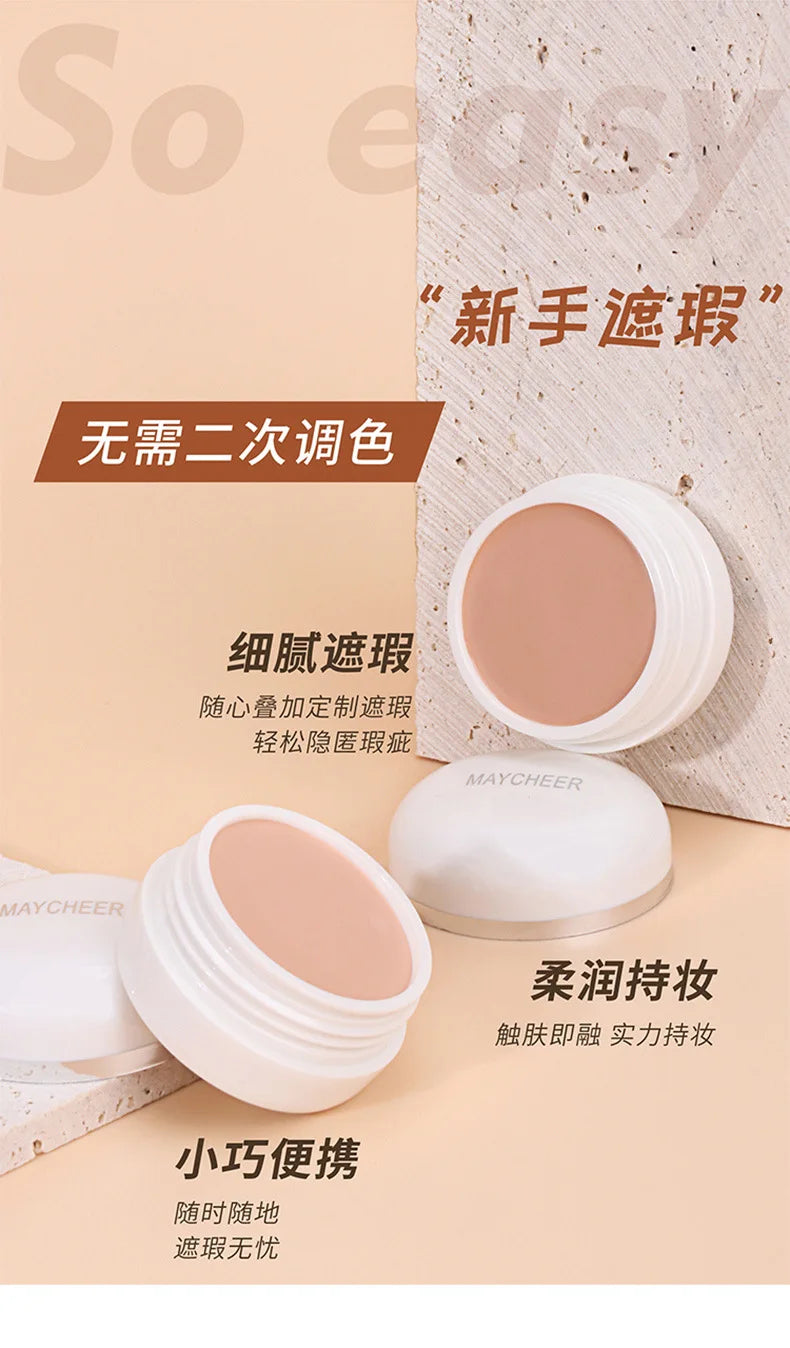 MAYCHEER Moisturizing concealer Isolating foundation make-up Cream Moisturizing&Repairing High gloss Cream