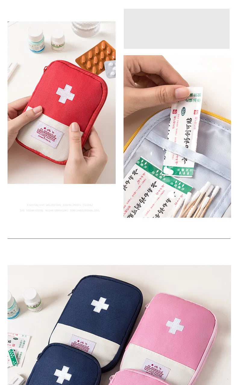 Business Trip Portable Medical Bag, Outdoor Emergency Kit, Portable Small Medicine Bag, Home Storage Bag