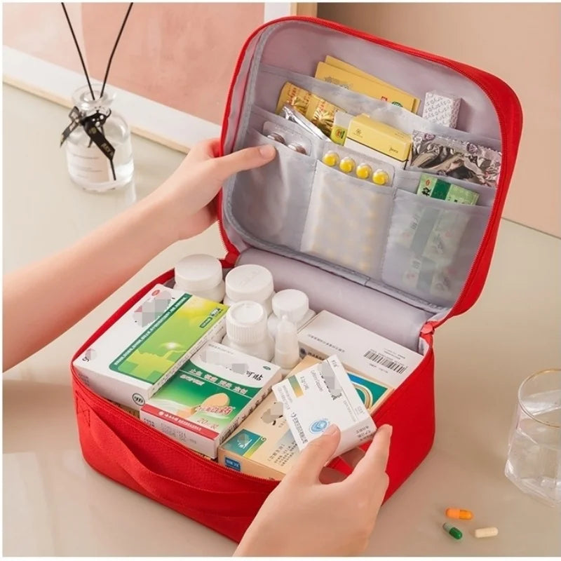 Business Trip Portable Medical Bag, Outdoor Emergency Kit, Portable Small Medicine Bag, Home Storage Bag