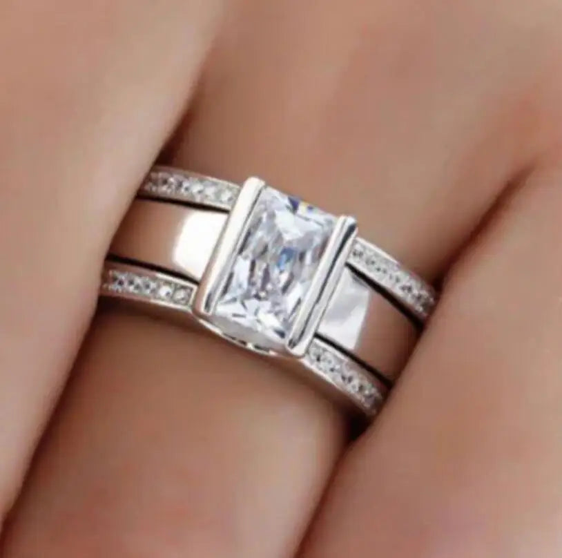 2024 Personal Delicate Three Rings For Women Party Accessories Dangle Custom Jewelry