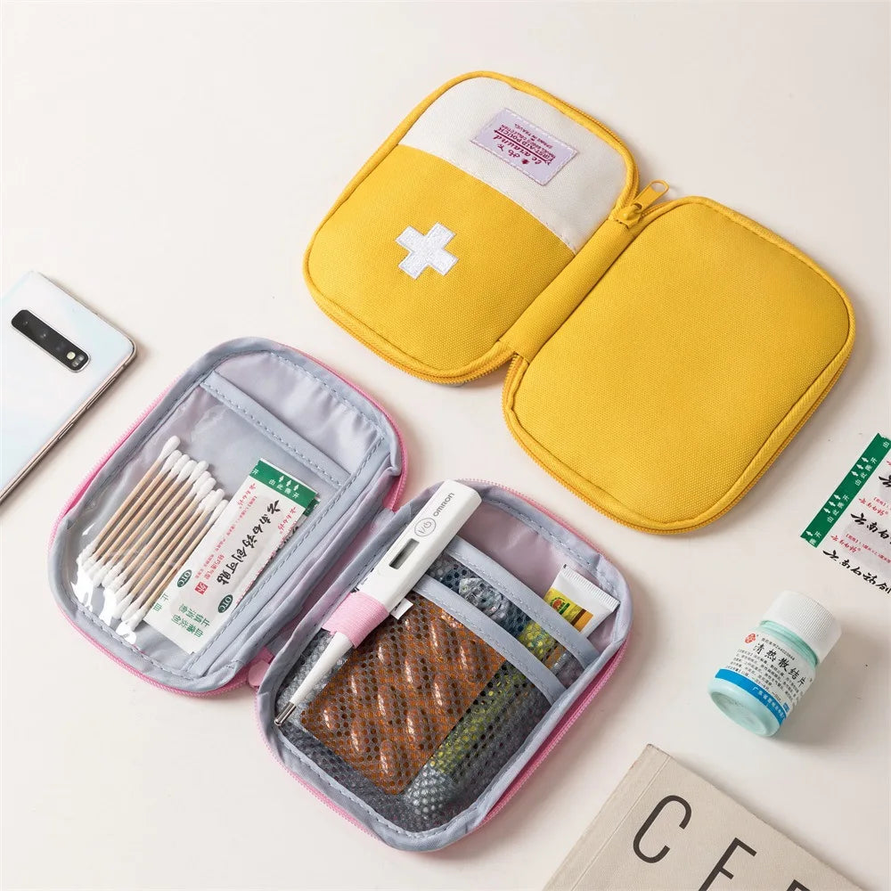 Business Trip Portable Medical Bag, Outdoor Emergency Kit, Portable Small Medicine Bag, Home Storage Bag