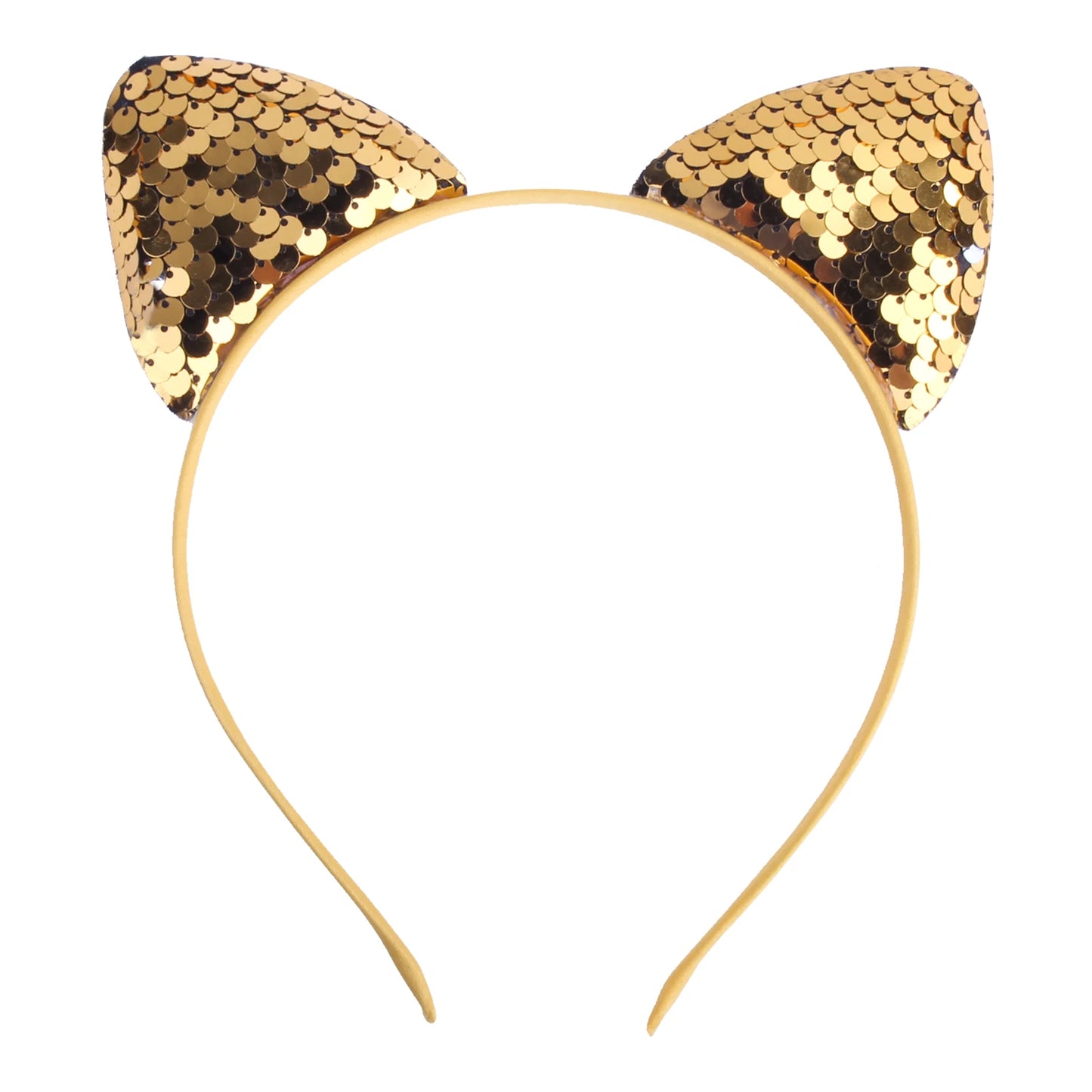 Girls Sequins Bowknot Crown Headbands Sparkly Bling Kids Hair Hoop Sequins Reversible Hairband for Birthday Party Supplies
