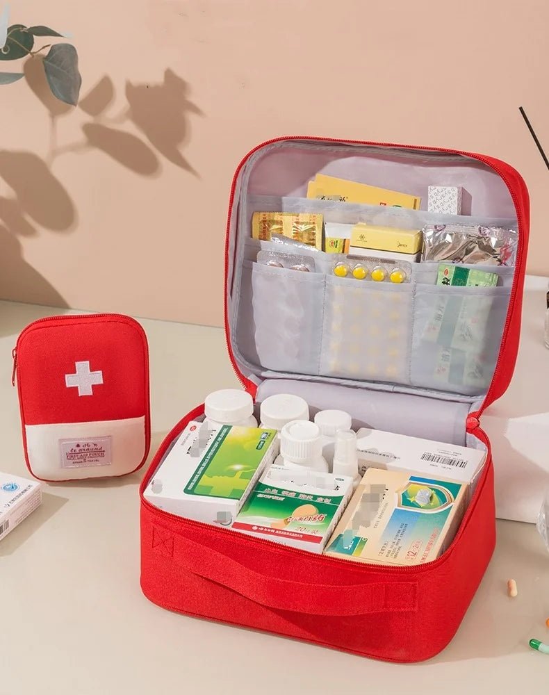 Business Trip Portable Medical Bag, Outdoor Emergency Kit, Portable Small Medicine Bag, Home Storage Bag