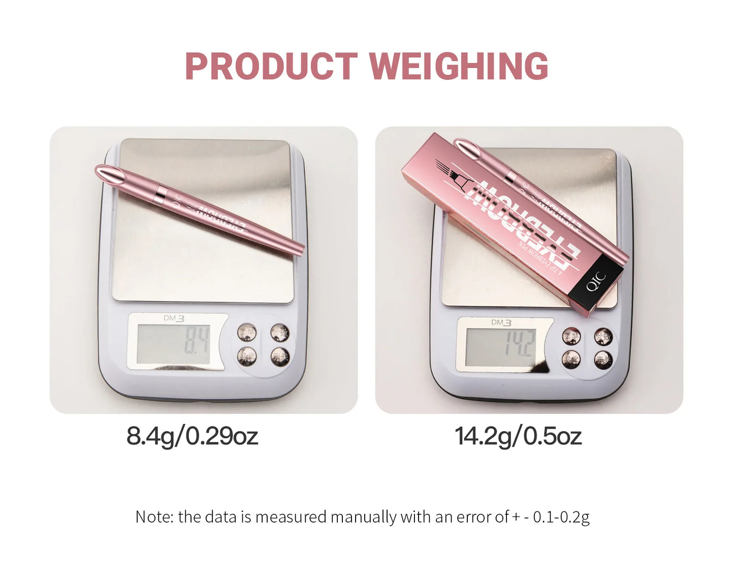 4 Fork Tip Eyebrow Pencil 3D Microblading Waterproof Dark Brown Natural Colour Fine Stroke Magic Eyebrow Pencil 2024 New Ladies