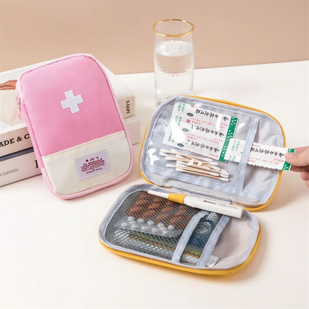 Business Trip Portable Medical Bag, Outdoor Emergency Kit, Portable Small Medicine Bag, Home Storage Bag