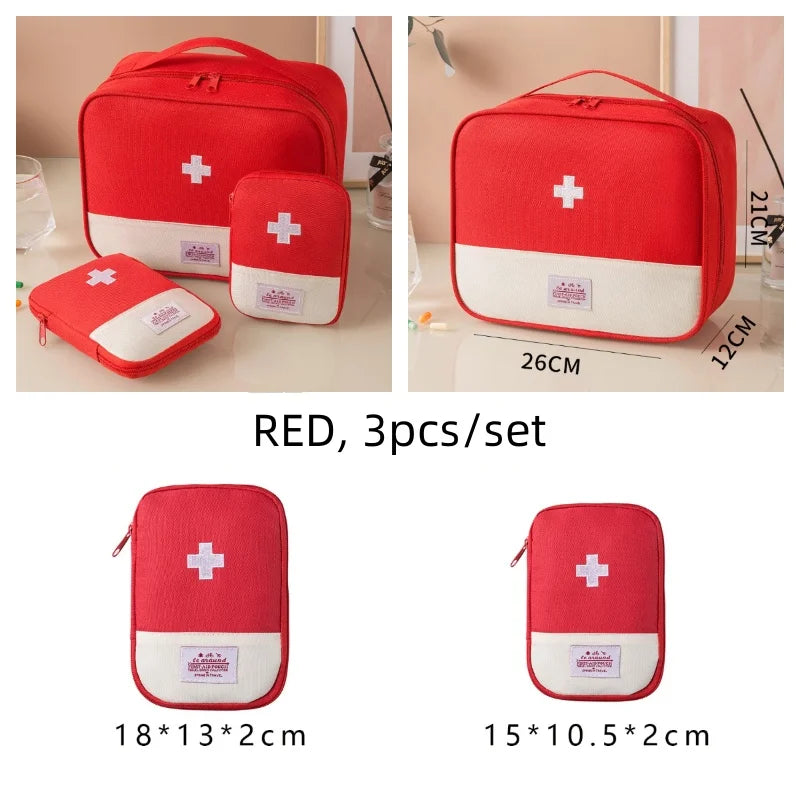 Business Trip Portable Medical Bag, Outdoor Emergency Kit, Portable Small Medicine Bag, Home Storage Bag