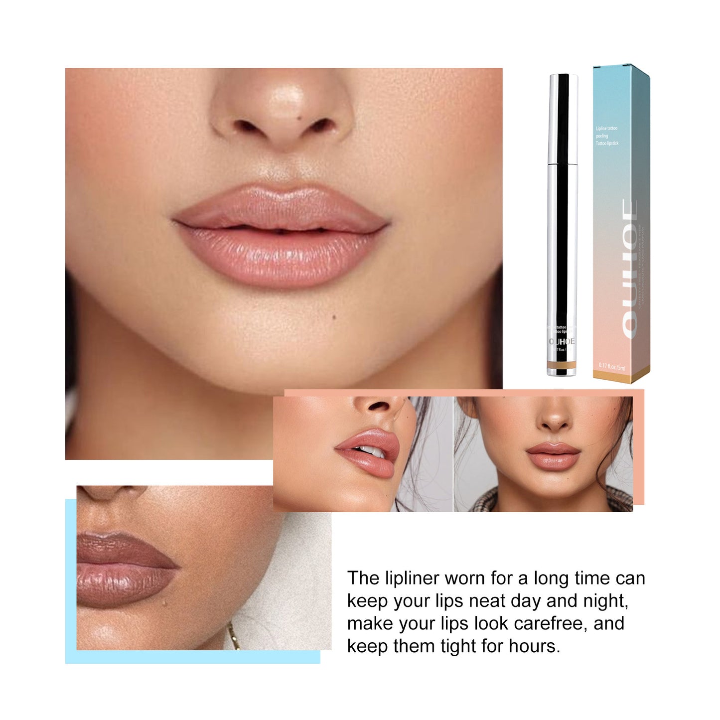 Long-Lasting Lip Line Color