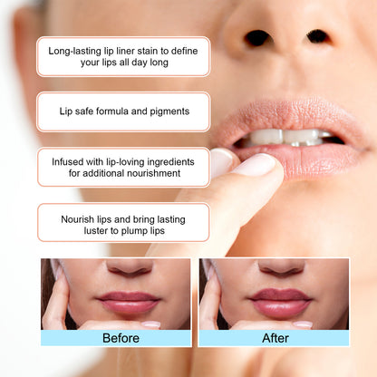 Long-Lasting Lip Line Color